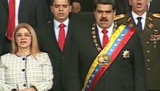 Nicolás Maduro fue evacuado durante un acto tras dos fuertes explosiones en Venezuela