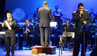 La banda de música "Tacita de Plata" actuó en la sala mayor del Mitre