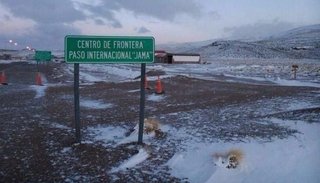 El Paso de Jama está habilitado pero recomiendan circular con precaución