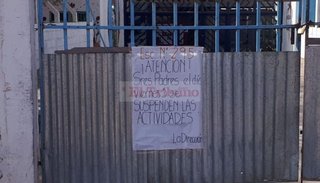 Pérdida de gas en una escuela de Aguas Calientes