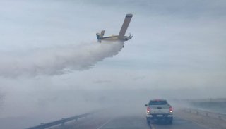 Controlaron focos de incendios