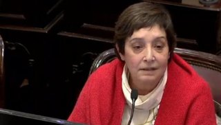 El encendido discurso de la senadora Beatriz Mirkin: "¿Somos vientres o mujeres con derechos?"