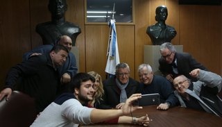 José Luis Gioja retomó ayer la sede del Partido Justicialista