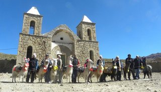 Material didáctico sobre las llamas en la Puna