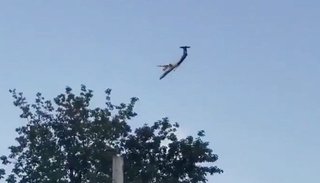 Video: Se robó un avión y lo estrelló en las afueras de Seattle