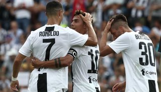 El primer gol de Cristiano en Juventus y un doblete de Dybala