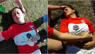 Vídeo: batalla campal entre futbolistas cordobesas dejó varias heridas
