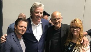 El reencuentro de los actores de “Volver al Futuro”