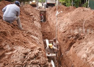 Ingresa en la etapa final una obra de saneamiento que beneficia a 7.000 vecinos