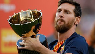 Messi no habló de la Selección y prometió darlo todo por la Champions
