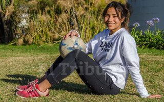 Belén llegó hasta Europa gracias a sus dotes con la pelota Belén llegó hasta Europa gracias a sus dotes con la pelota