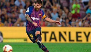 Buen arranque del Barcelona de la mano de Messi
