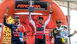 El rally Mundial a los pies de Kevin Benavides, el nuevo líder