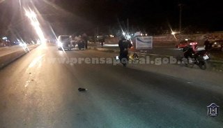 Una joven motociclista murió en avenida Tavella y se convirtió en la cuarta víctima vial del fin de semana largo