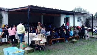 Por el Día del Niño organizan un gran agasajo en un comedor de La Silleta