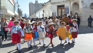 Homenaje en la escuela Belgrano