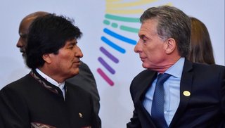 Evo cuestionó la instalación de una base militar en la frontera y dijo que Argentina busca "amedrentar"