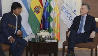 El Gobierno nacional rechazó las críticas de Evo Morales por el envío de militares a la frontera