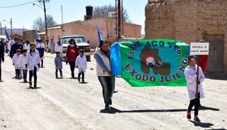 En Yoscaba también recordaron el Éxodo
