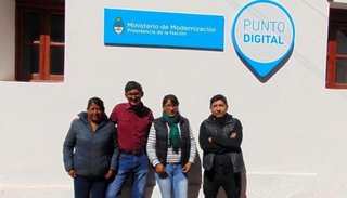 Primeras actividades en el Punto Digital