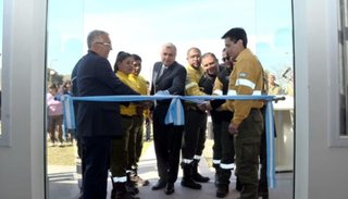 Inauguraron nueva base de lucha contra el fuego