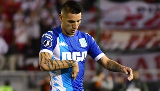 Centurión le pidió perdón a los hinchas de Racing