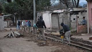 Tras 20 años de postergación, se puso en obras al barrio San Martín