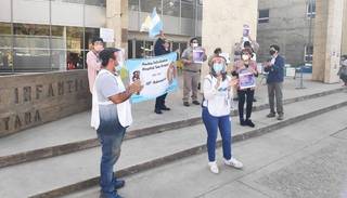 Trabajadores de la sanidad realizaron un nuevo "ruidazo"