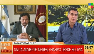 Gustavo Sáenz: “Unas 5.000 personas que no residen en el país cobran beneficios" 