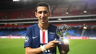 Di María fue elegido el jugador más valioso de la clasificación del PSG