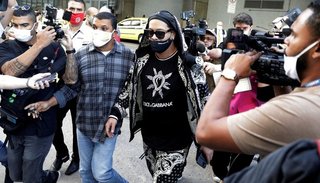 Tras ser liberado, Ronaldinho rompió el silencio y presentó el trailer de su película