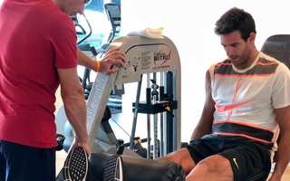 Del Potro fue dado de alta e iniciará esta semana la rehabilitación