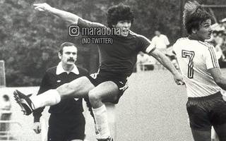 Maradona recordó la  goleada a Polonia en el Mundial de Japón