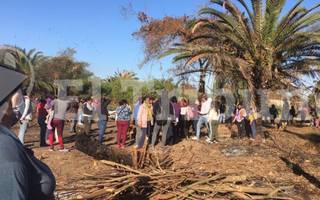 Increíble: vuelven a tomar terrenos desalojados en Colonia Santa Rosa