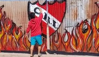 Realizaron Mural en homenaje al Club Independiente de San Pedro