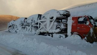 Permanece cerrado el Paso de Jama por un temporal de nieve