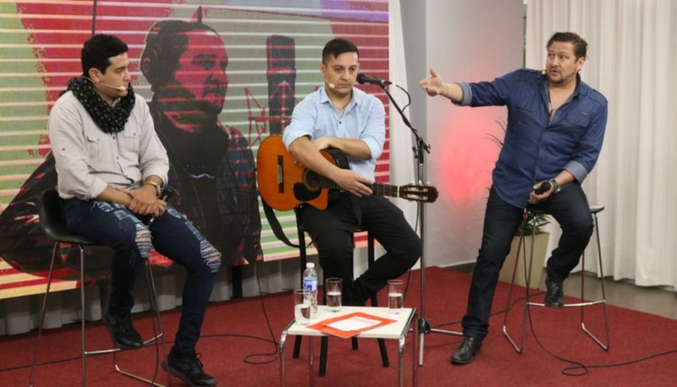 Lázaro Caballero, en la 2° Serenata a San Roque