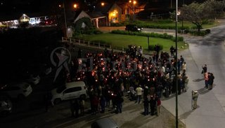 VIDEO. Femicidio en El Tipal: salteños se unieron en silencio para pedir justicia por Mercedes