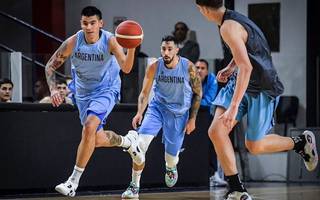 La selección argentina de básquet comienza su camino rumbo a París 2024
