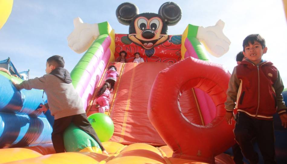 Multitudinario festejo por el Día del Niño en La Quiaca