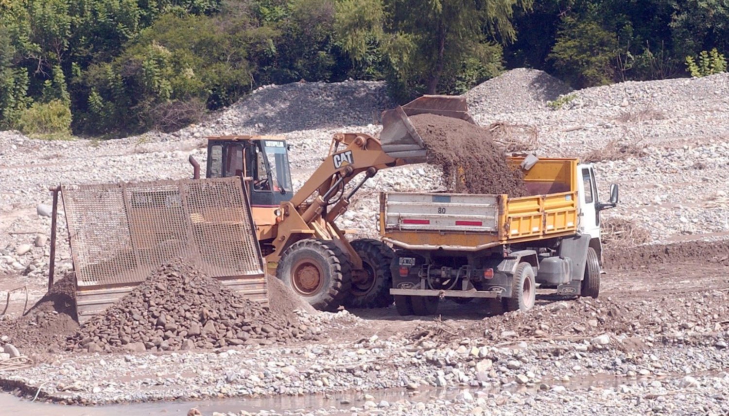  Extracción de áridos, una actividad minera de gran impacto en la región