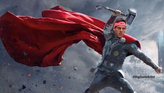 "THORtro", el nuevo superhéroe del tenis que descubrió Federer