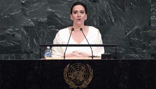 Michetti en la Asamblea de las Naciones Unidas