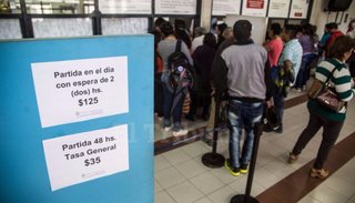 En el Registro Civil agilizan la entrega de partidas