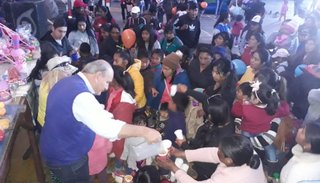 Cientos de niños pudieron disfrutar de agasajo del PJ