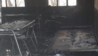 Se incendió el Bachillerato Nº24