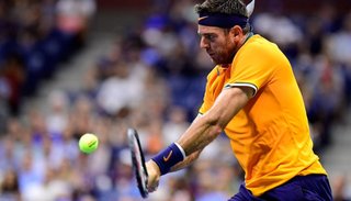 Del Potro juega contra Isner por un lugar en semifinales