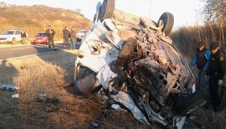 Ocho muertos en un choque frontal en Salta