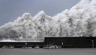 Impactantes imágenes del tífón Jebi en Japón, el más fuerte en 25 años