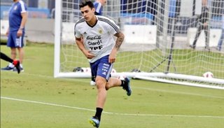Scaloni paró en cancha el posible equipo titular ante Guatemala